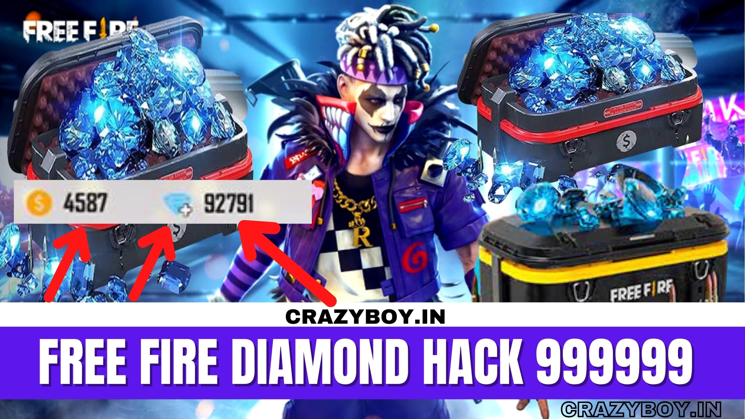 Free Fire diamond hack, Free Fire Unlimited Diamonds, Gold Coins, no verification no hack