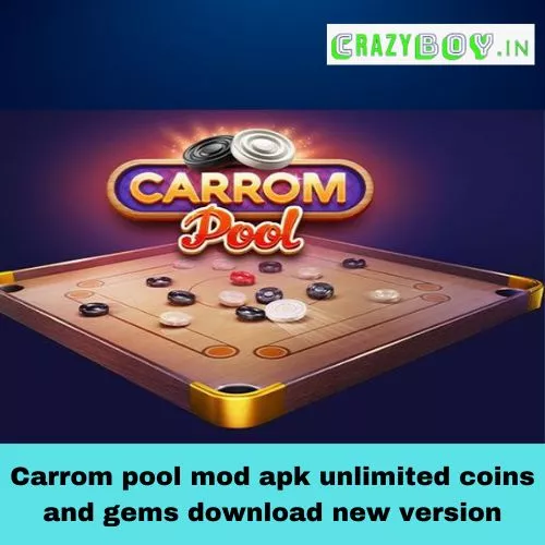Carrom pool mod apk unlimited coins and gems download new version